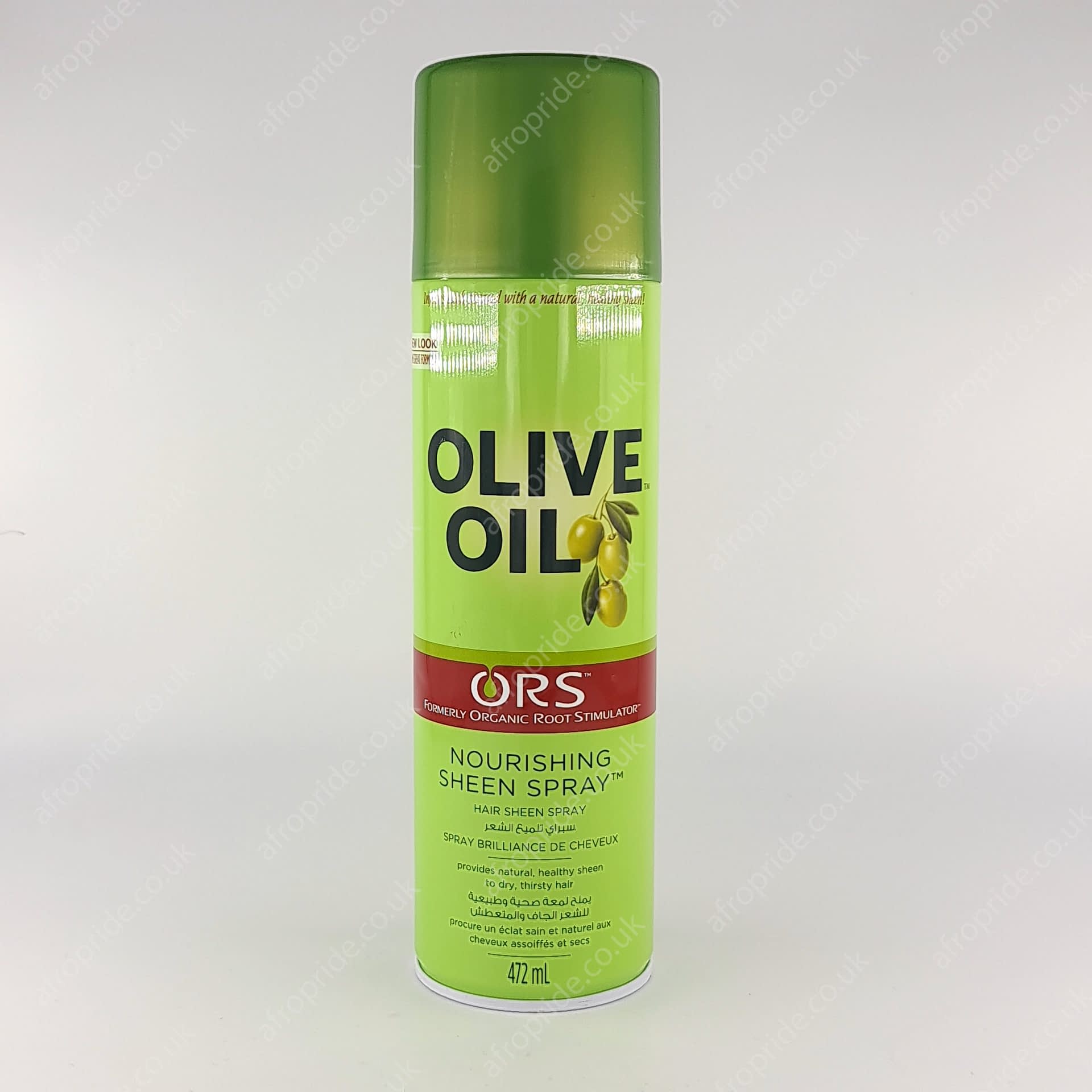 Ors Olive Oil Nourishing Sheen Spray 472ml Afro Pride 6294