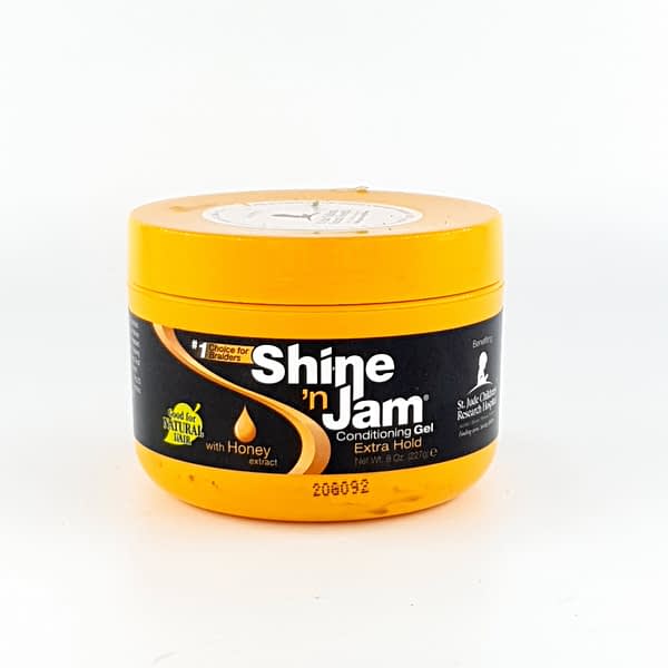 Shine 'n Jam Conditioning Gel Extra Hold 8oz Afro Pride