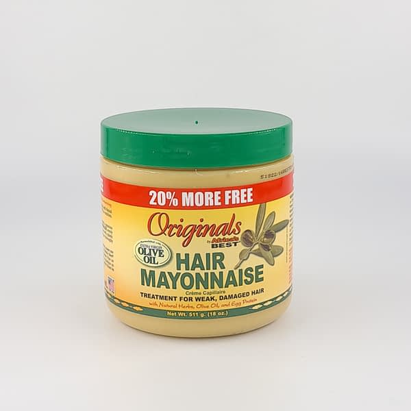 Africa's Best Originals Hair Mayonnaise Creme 18oz Afro Pride