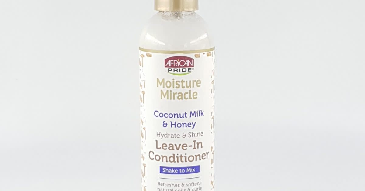 African Pride Coconut Milk & Honey LeaveIn Conditioner 8oz Afro Pride