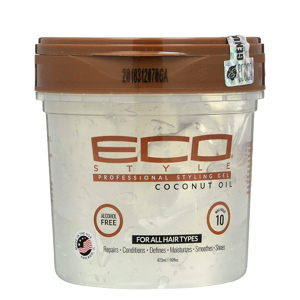 Eco Styling Gel Coconut Oil 16oz Afro Pride