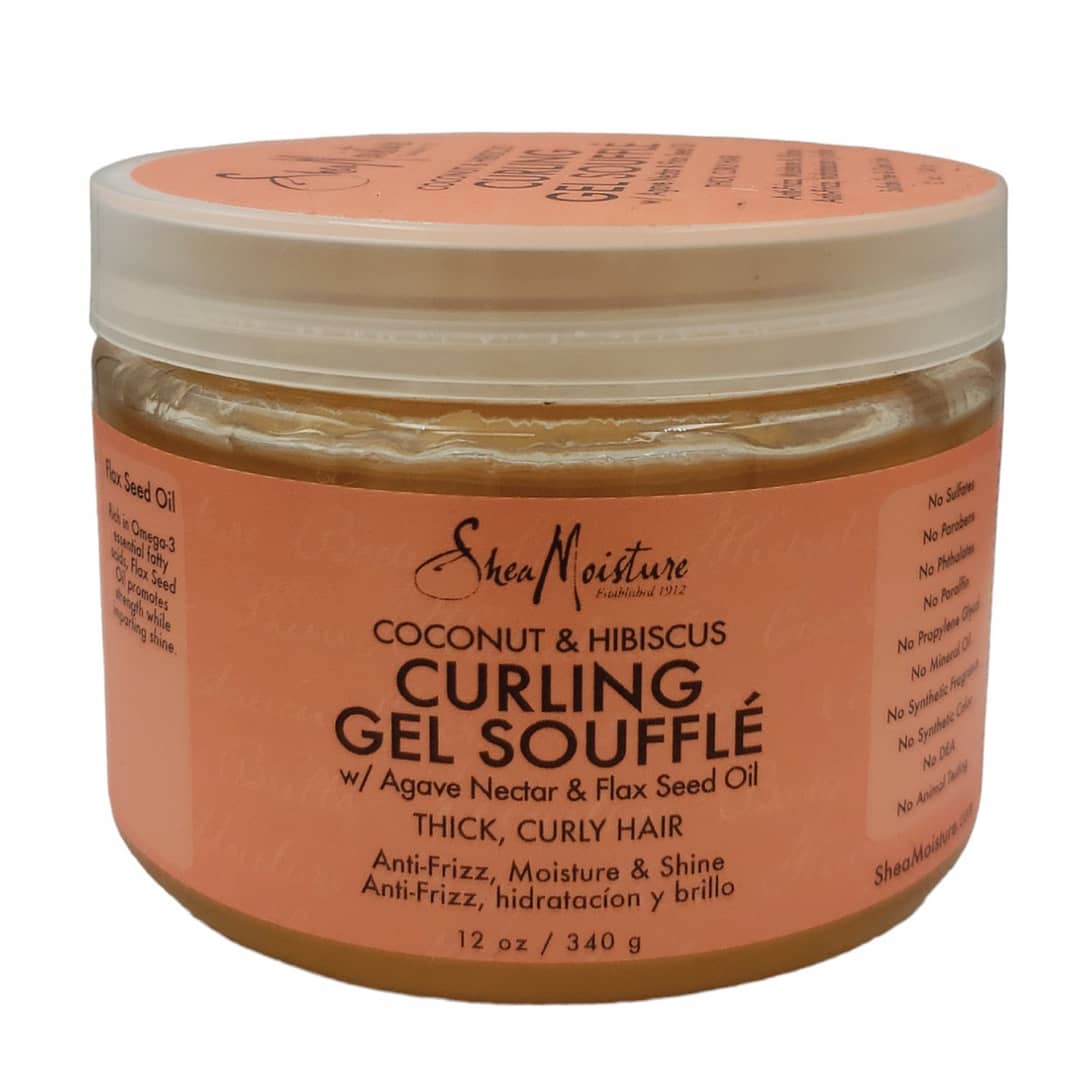 Shea Moisture Curling Gel Souffle 12oz Afro Pride