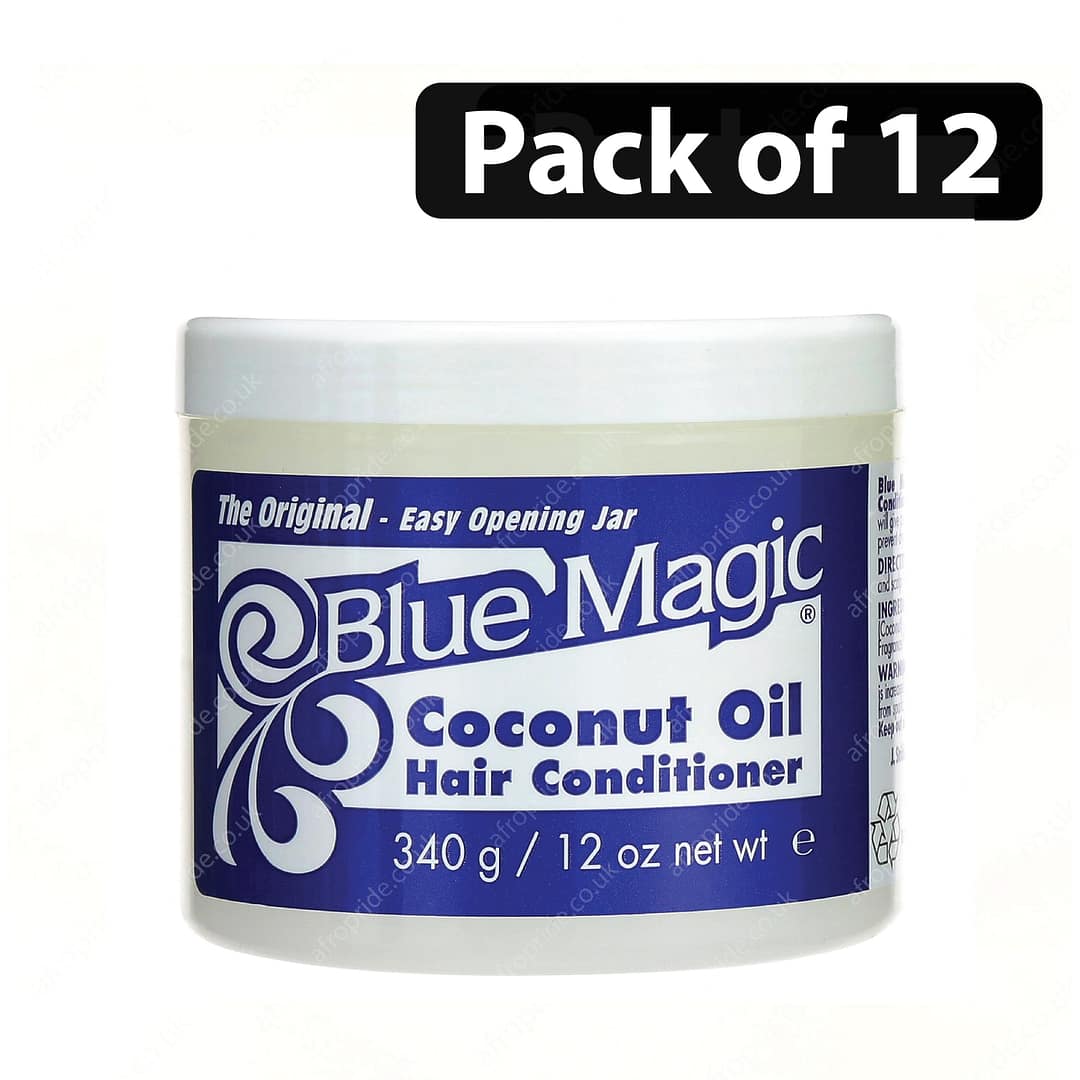 Blue Magic Coconut Oil Hair Conditioner 12oz Afro Pride