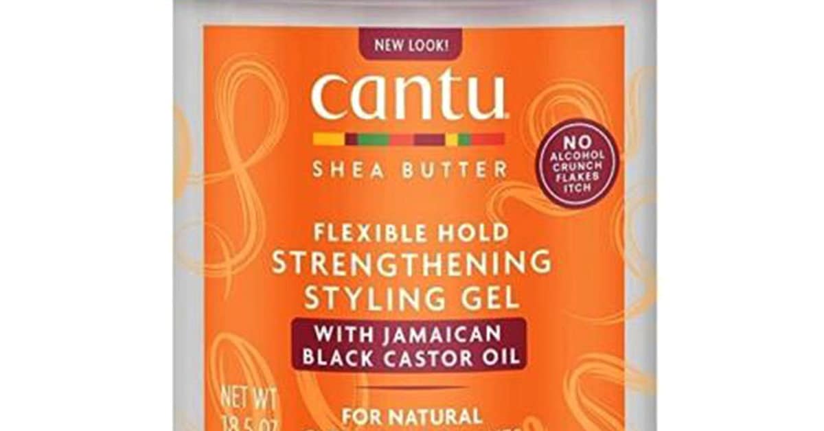 Cantu Styling Gel with Jamican Black Caster Oil 18.5oz Afro Pride
