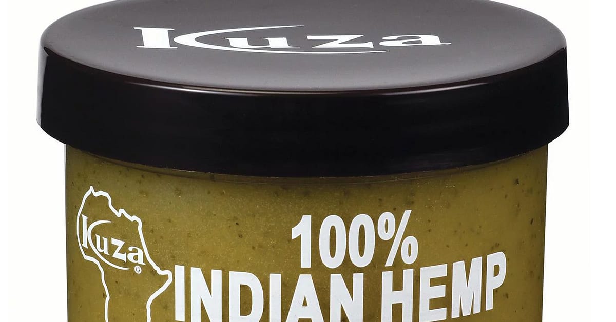 Kuza Indian Hemp Hair & Scalp Treatment 8oz Afro Pride