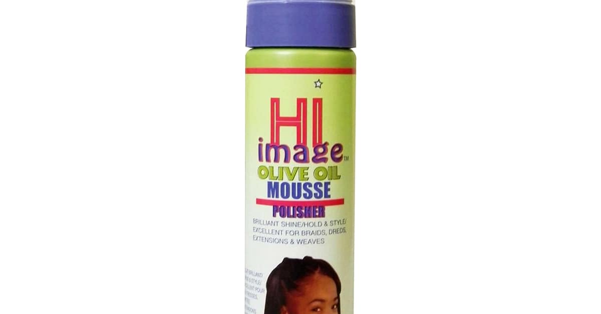 Hi Image Olive Oil Mousse Polisher 237ml Afro Pride