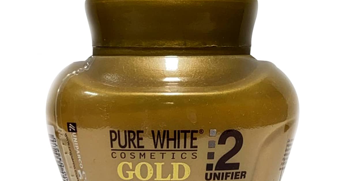 Pure white deals gold cream