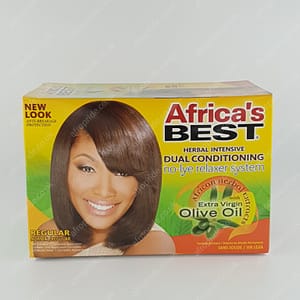 Africa's Best Super Dual Conditioning No-Lye Relaxer System Regular
