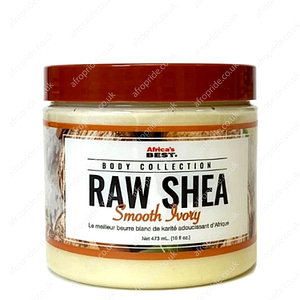 Africa's Best Raw Shea Smooth Ivory 473ml