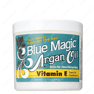 Blue Magic Argan Oil Vitamin E Leave-In Conditioner 13.75oz
