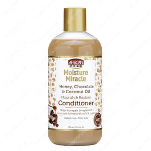 African Pride Moisture Miracle Honey,Chocolate & Coconut Oil Conditioner