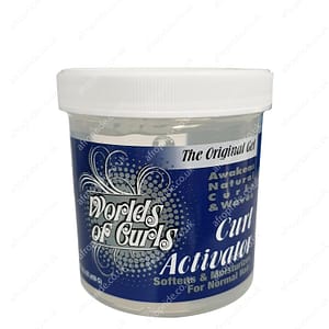 World of Curls Curl Activator for Softens & Smooth Hair 16.2 oz