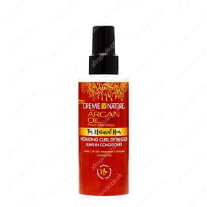 Creme of Nature Argan Oil For Natural Hair Hydrating Curl Detangler Leave-In Conditioner 5.1 Fl. Oz / 150 ml