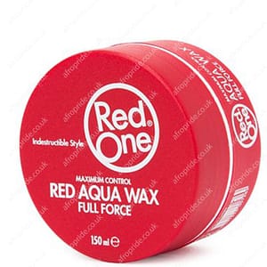 Red One Maaximum Control Red Aqua Hair Wax Full Force 150ml