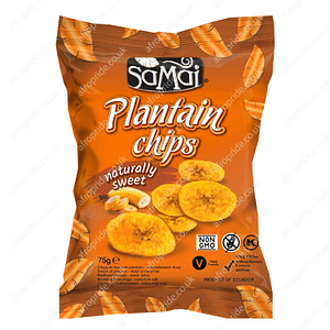 Smai Plantain Chips Naturally Sweet 75g