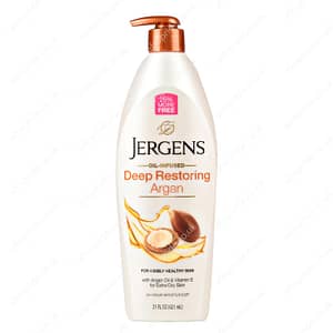 Jergens Deep Restoring Argan Oil & Vitamin E for Extra Dry Skin 621ml/21Fl.oz