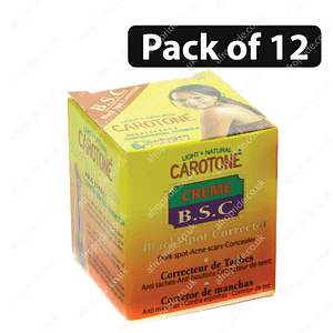(Pack of 12) Light & Natural Carotone Black Spot Corrector Creme BSC