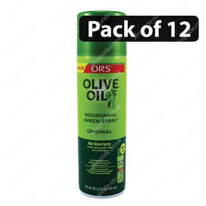 (Pack of 12) Ors Olive Oil Sheen Nourishing Spray Original 11.7 Oz