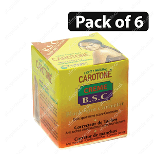 (Pack of 6) Light & Natural Carotone Black Spot Corrector Creme BSC