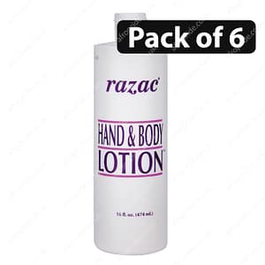 (Pack of 6) Razac Hand & Body Lotion 474ml