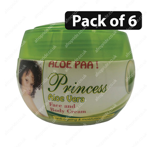 (Pack of 6) Aloe Paa Princess Aloe Vera Cream 260g