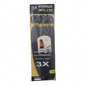 Kuknus Collection 2D Braid 20-3X 20" 44