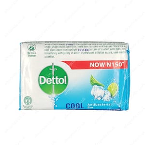 Dettol Cool Antibacterial Bar N150 65g