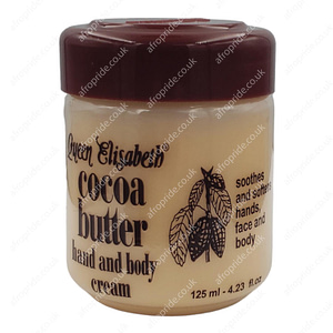 Queen Elisabeth Cocoa Butter Hand & Body Cream 125ml