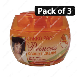 (Pack of 3) Carro Paa Princess Carrot Cream 260g