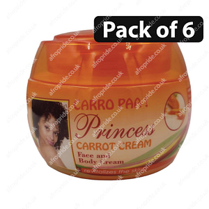 (Pack of 6) Carro Paa Princess Carrot Cream 260g