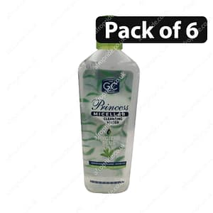 (Pack of 6) The GC Brand Princess Micellar Hygiene Plus Cleansing Water 250ml