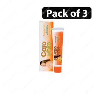 (Pack of 3) Caro White Intensive Care Lightening Beauty Cream With Carrot Oil 30ml