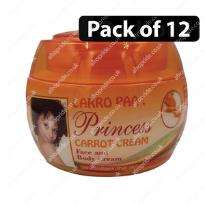(Pack of 12) Carro Paa Princess Carrot Cream 260g