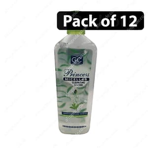 (Pack of 12) The GC Brand Princess Micellar Hygiene Plus Cleansing Water 250ml