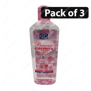 (Pack of 3) The GC Brand Princess Micellar Rose Water Cleansing Water 250ml