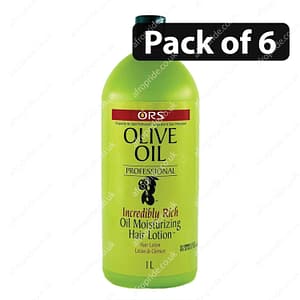 (Pack of 6) ORS Oil Moisturizing Hair Lotion 1L