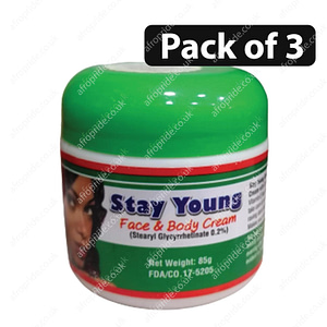 (Pack of 3) Stay Young Face & Body Cream 85g