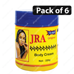 (Pack of 6) JRA Organic Body Cream 220g