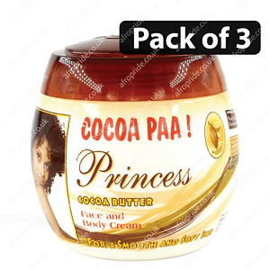 (Pack of 3) Cocoa Paa Princess Cocoa Butter Cream 460g