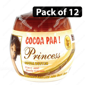 (Pack of 12) Cocoa Paa Princess Cocoa Butter Cream 460g