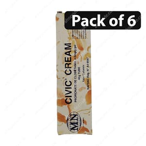 (Pack of 6) Civic Cream 40g