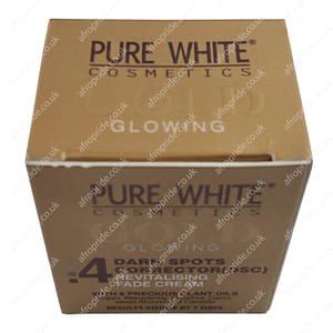 Pure White Gold Glowing 4 Dark Spots Corrector Revitalising Fade Cream 30ml
