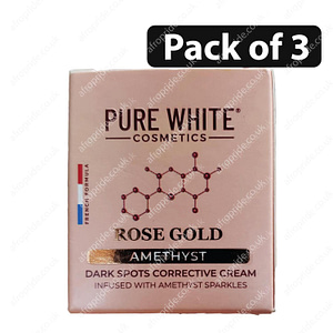 (Pack of 3) Pure White Rose Gold Dark Spots Corrective Cream 30ml