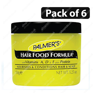 (Pack of 6) Palmer's Hair Food for Nourishing & Conditioning Hair 5.25oz