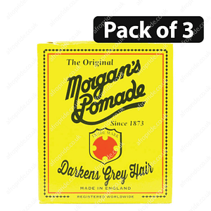 (Pack of 3) Morgan's Pomade Darkens Grey Hair 200ml
