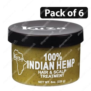 (Pack of 6) Kuza Indian Hemp Hair & Scalp Treatment 8oz