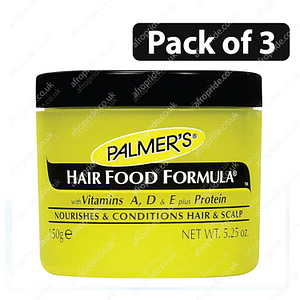 (Pack of 3) Palmer's Hair Food for Nourishing & Conditioning Hair 5.25oz