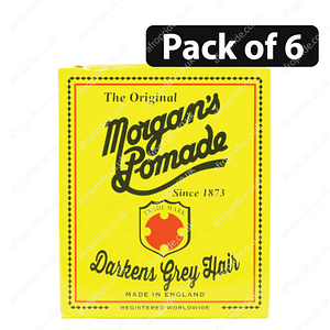 (Pack of 6) Morgan’s Pomade Darkens Grey Hair 200ml