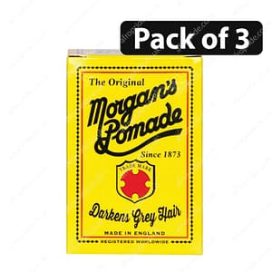 (Pack of 3) Morgan's Pomade Original Darkens Grey Hair 1.69 oz