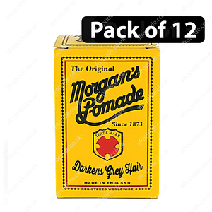 (Pack of 12) The Original Morgan’s Pomade Darkens Grey Hair 3.38oz
